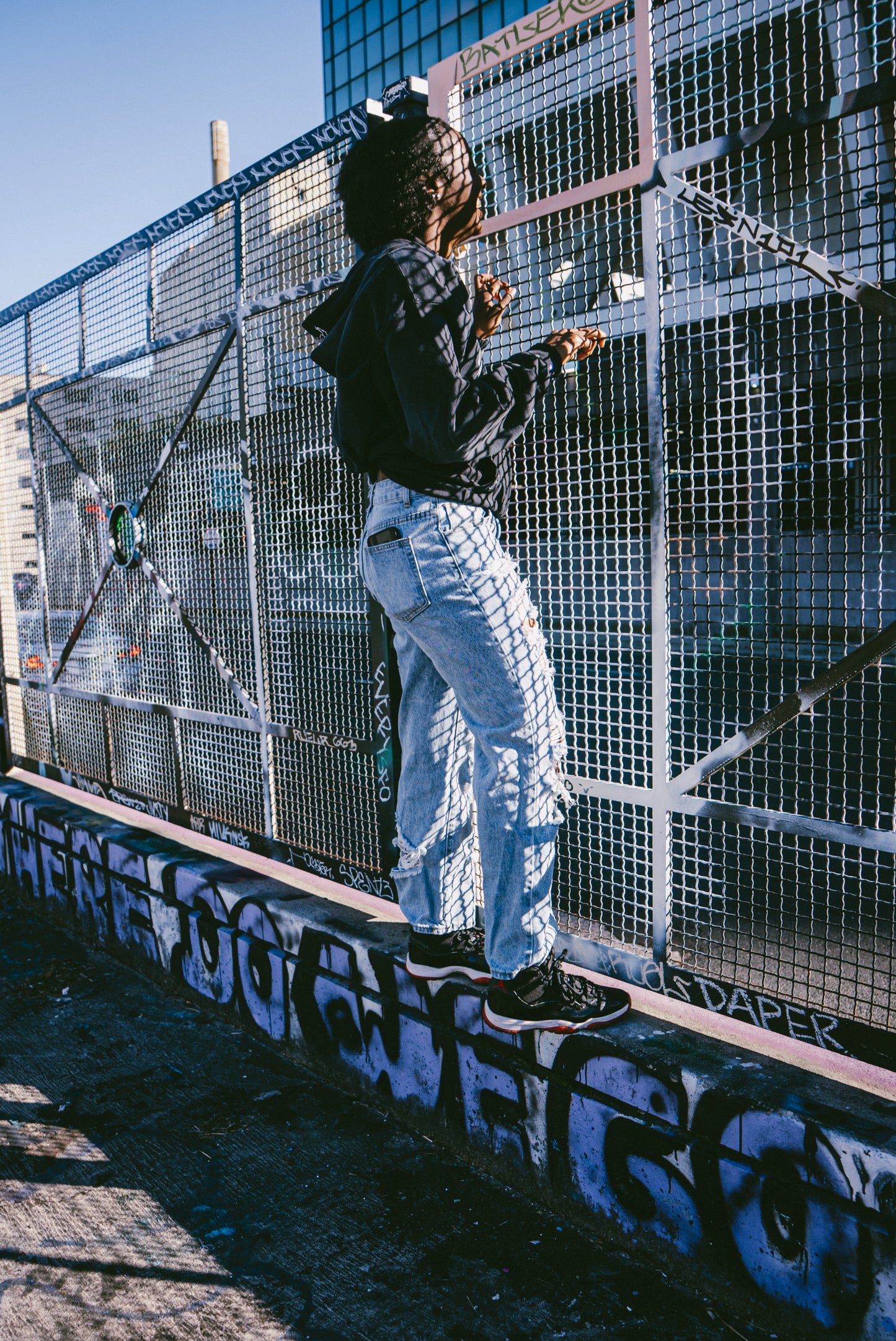 Blaze Spray Hoodie Rhinestone