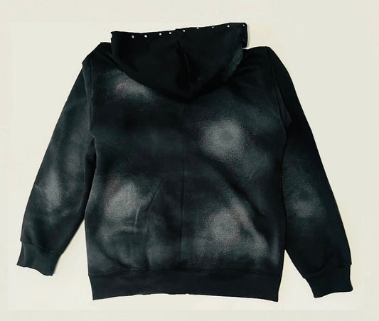 Blaze Spray Hoodie Rhinestone